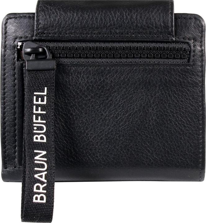 Actual product image Braun Büffel Capri leather wallet 10.5 cm