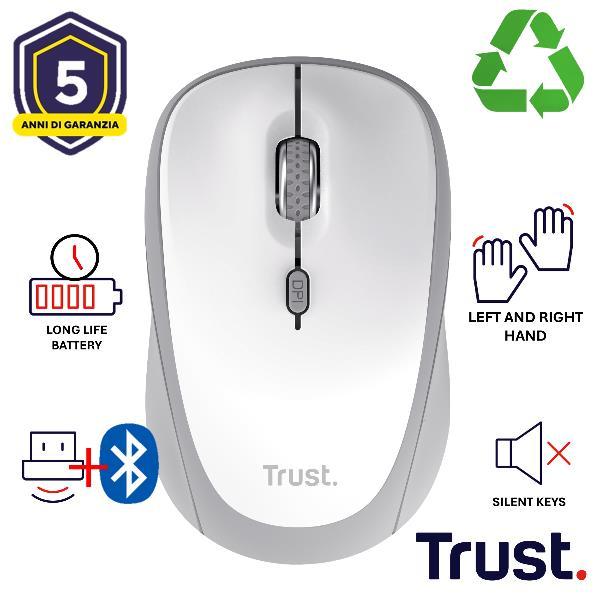 Actual product image Trust Yvi+ Multi-Device Wrls Mouse (Wireless)
