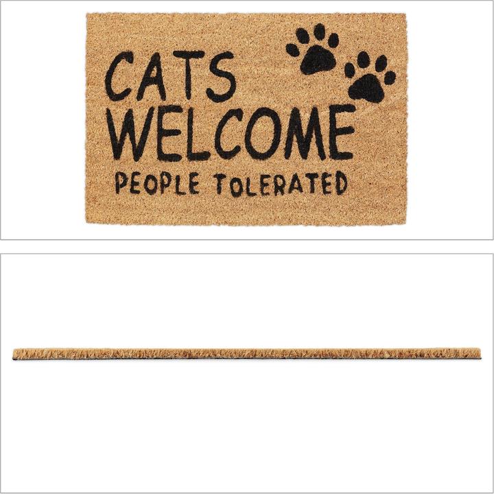 Actual product image Relaxdays Coconut mat (60 x 40 x 1.5 cm)