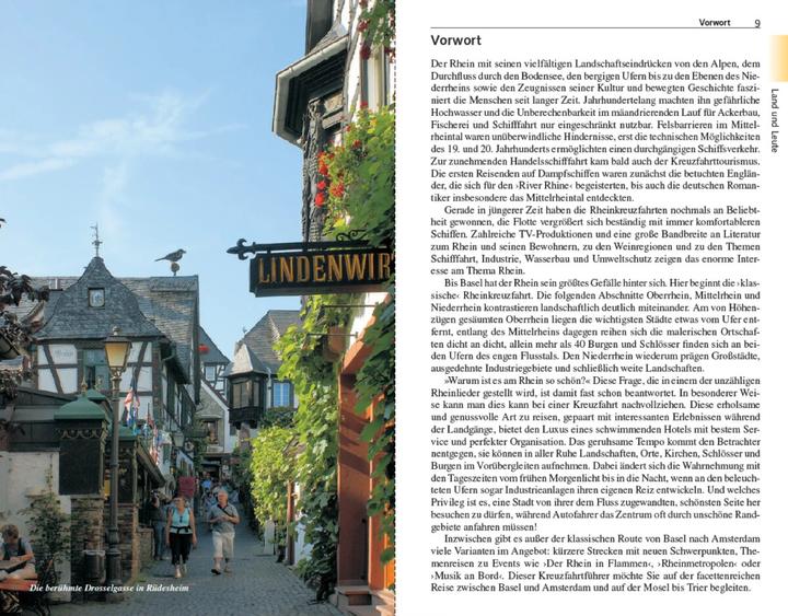 Actual product image Travel guide river cruises Rhine (German, Annette Lorenz)