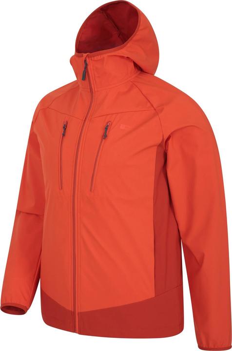 Actual product image Mountain Warehouse Mens Ambit Lightweight Soft Shell Jacket (XS)