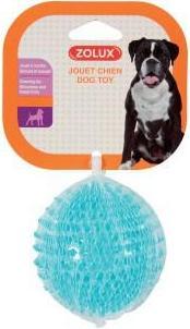 Produktbild Zolux Toy TPR Pop ball with spikes 13 cm turquoise (Ballspielzeug Hund)
