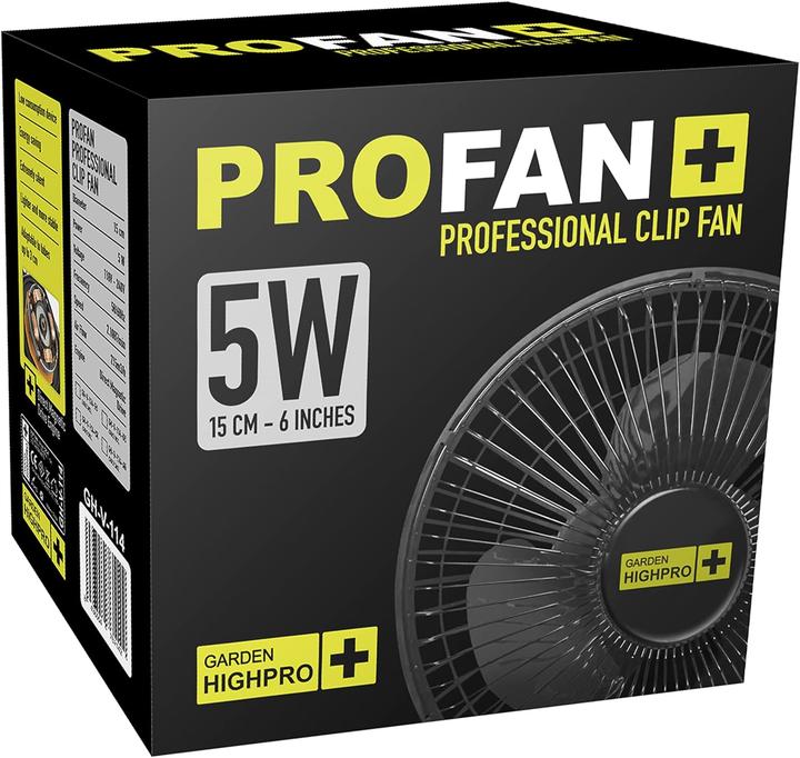 Image du produit Garden HighPro GHP Professional Fan à clip