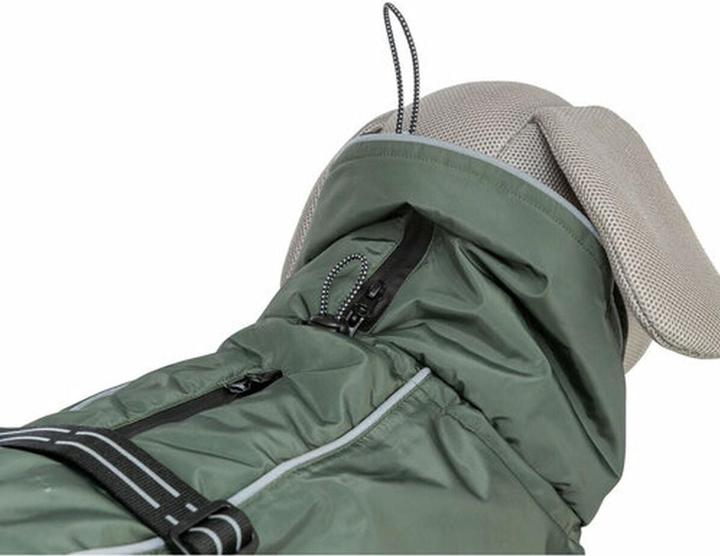 Image du produit Trixie Explore thermo winter coat, L: 55 cm, olive green (L, Manteau pour chien)