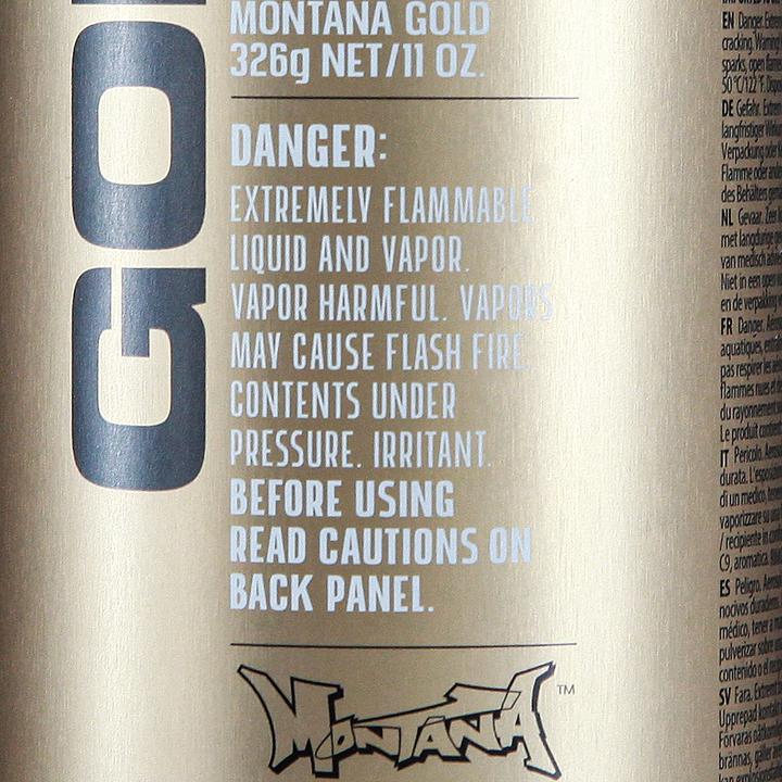 Produktbild Montana Cans Gold (Shock black, 0.40 l)