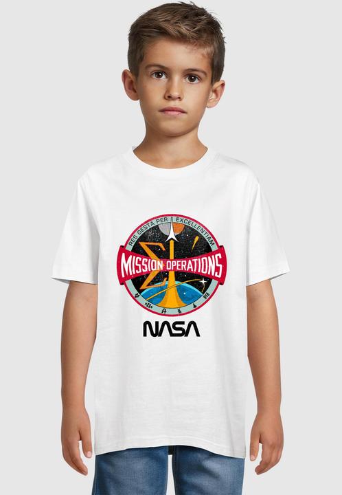 Produktbild Merchcode Kids NASA - Mission Ops Basic T-Shirt - 199039 (122, 128)