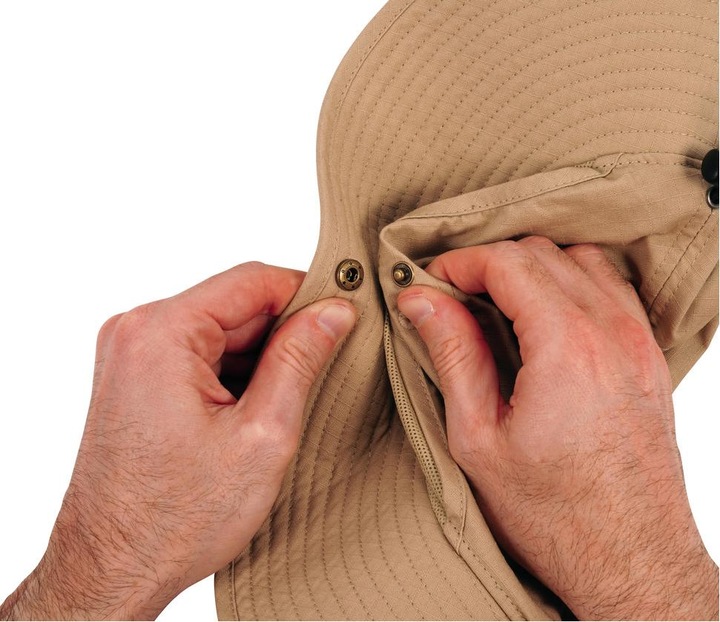 Actual product image Ergodyne Lightweight Ranger Hat Chill-Its 8936, khaki, size L/XL (L)