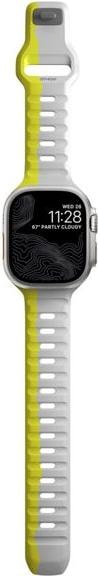 Produktbild Nomad Sport Band 42/44/45mm bicolor Lunar Gray/High Volta (Fluorkautschuk, 44mm)