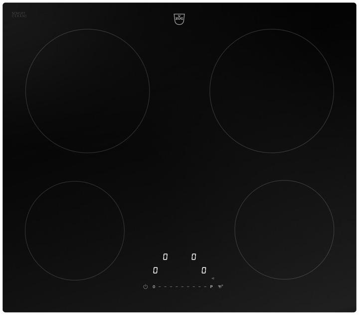 Image du produit V-ZUG Induktionskochfeld CookTop V2000 I604 DualDesign (57.10 cm, Table de cuisson à induction)