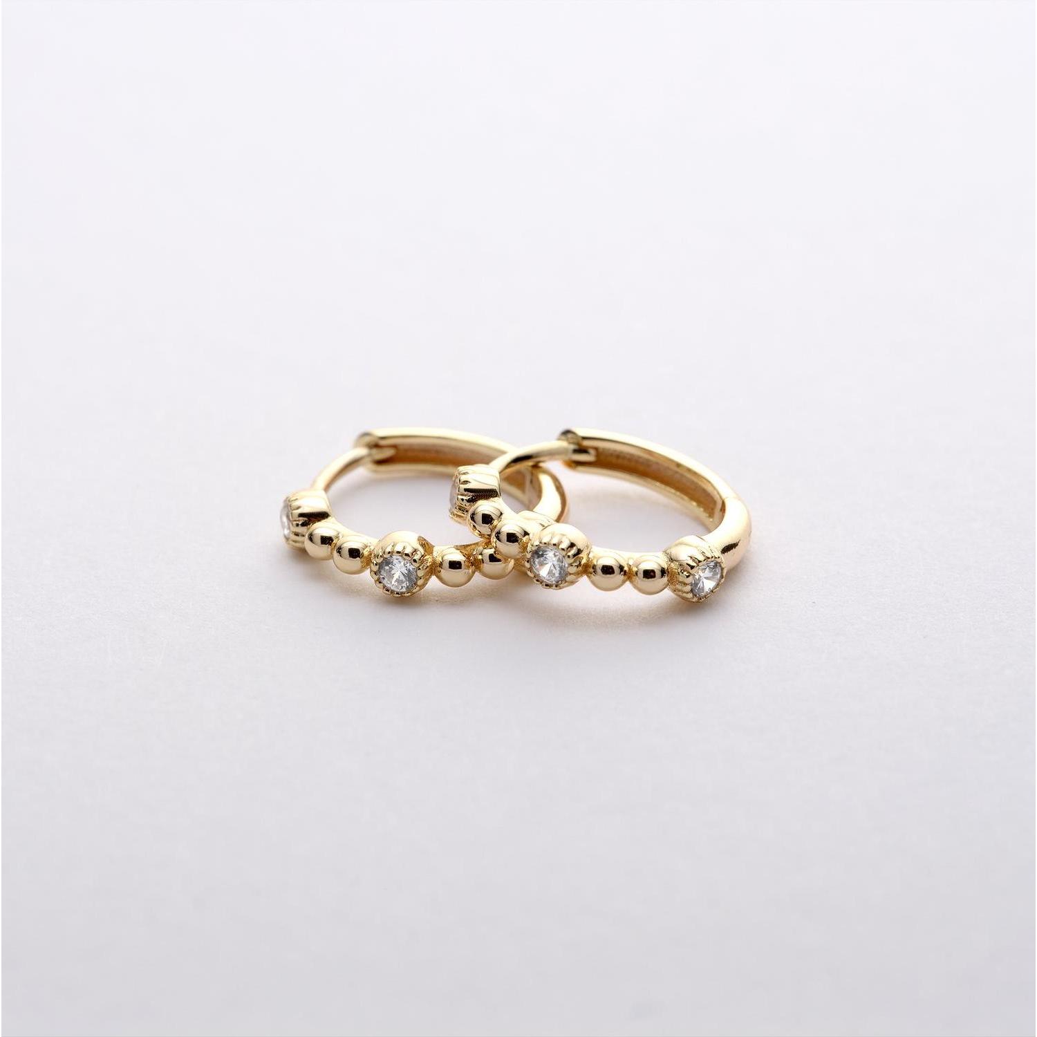 Thumbnail - Favs, Ohrringe, Creolen, (925er Silber)