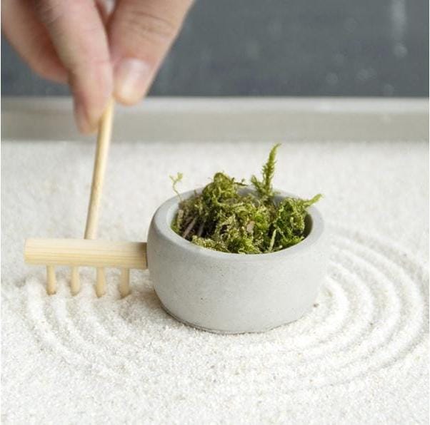 Actual product image Esschert Design Zen Garden (24.5 x 24.5 x 4 cm)