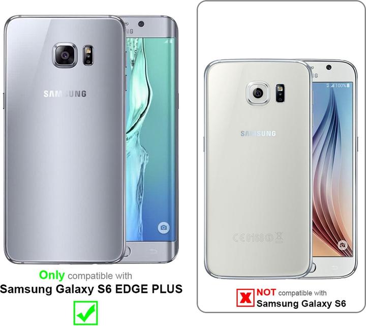 Image du produit Cadorabo Couverture rigide Frosty Cover (Samsung Galaxy S6 Edge)