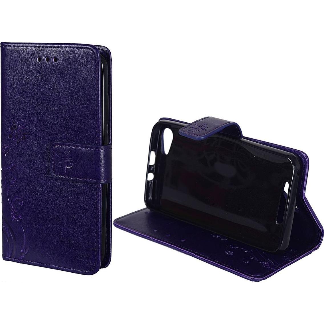 Thumbnail - König Design Schutz Handy Hülle für Wiko Jerry Case Cover Tasche Wallet Etui Handyhülle Neu (Wiko Jerry), Smartphone Hül...