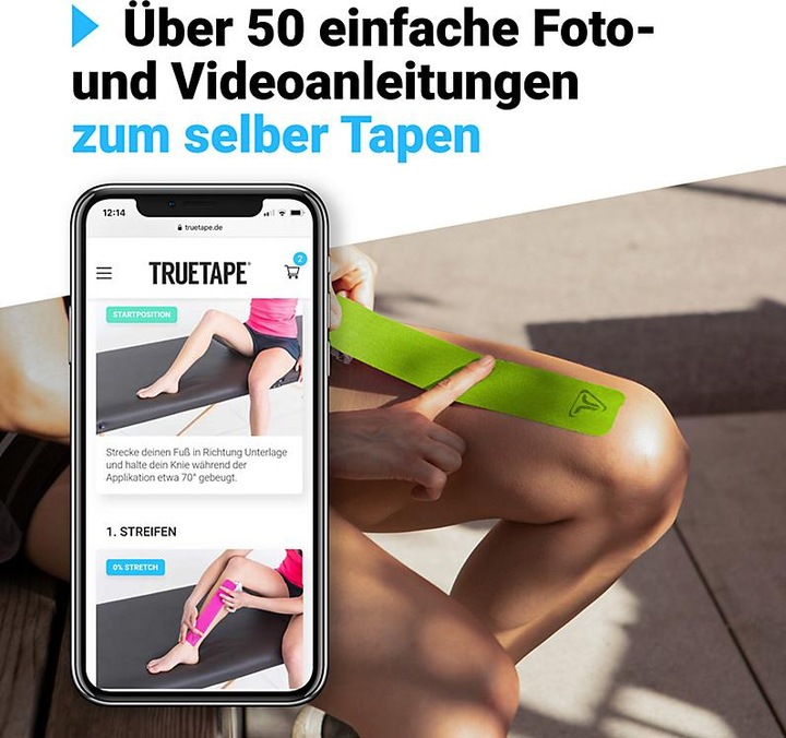 Immagine prodotto Truetape Edizione atleta (0.25 m)