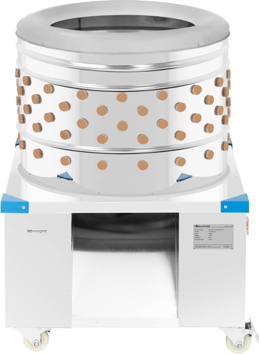 Actual product image Wiesenfield Chicken Plucker - 1,500 W - 540 kg/hr