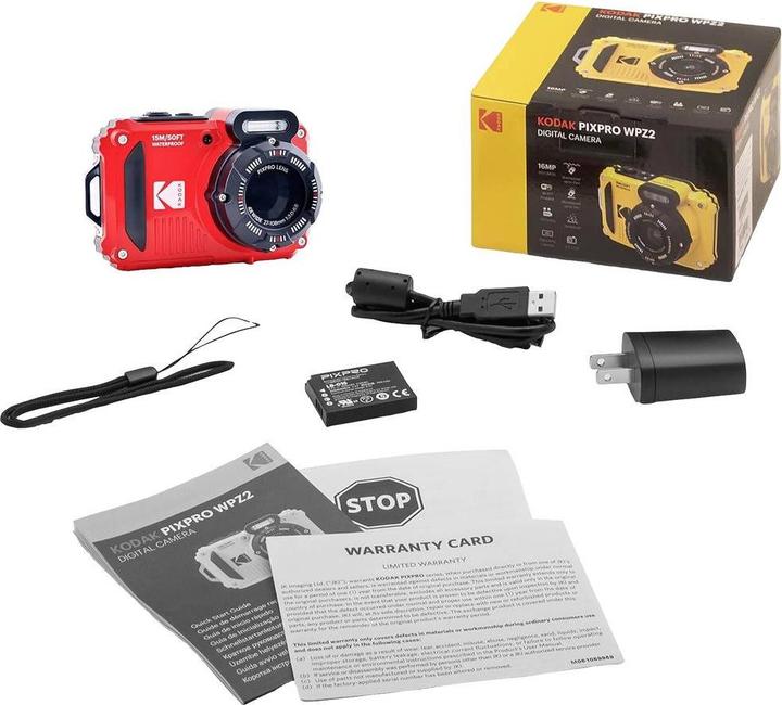 Immagine prodotto Kodak WPZ2 (4.9 - 19.6 mm, 16.30 Mpx, 1/2,3'')