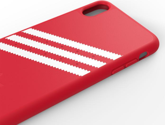 Immagine prodotto adidas Custodia modellata in pelle scamosciata rossa (Apple iPhone XS Max)