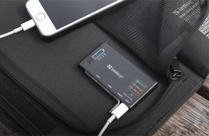 Produktbild Sandberg Solar Charger (6000 mAh, 21 W, 22.20 Wh)