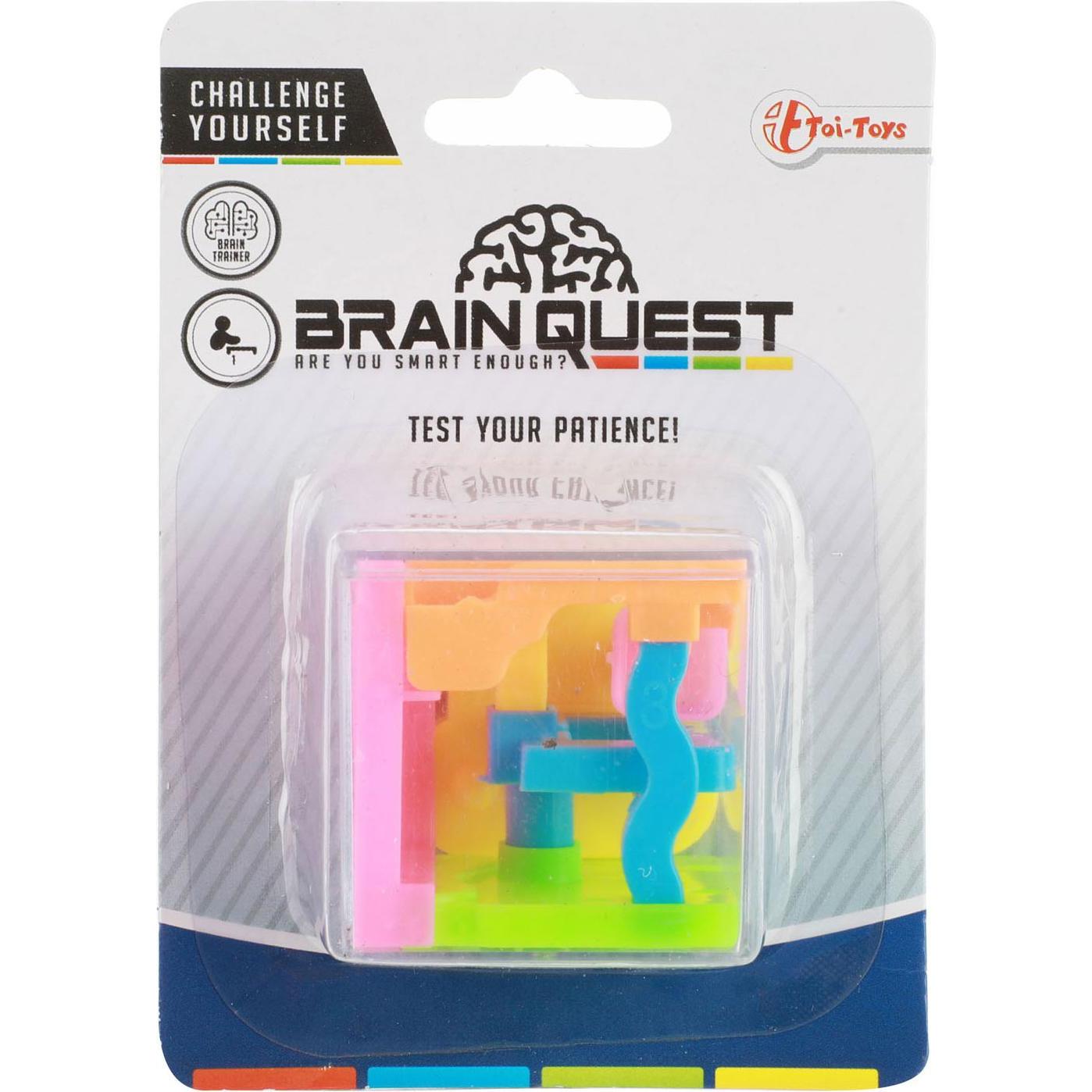Toi-Toys Gioco di pazienza Fidget Cube Maze 3D