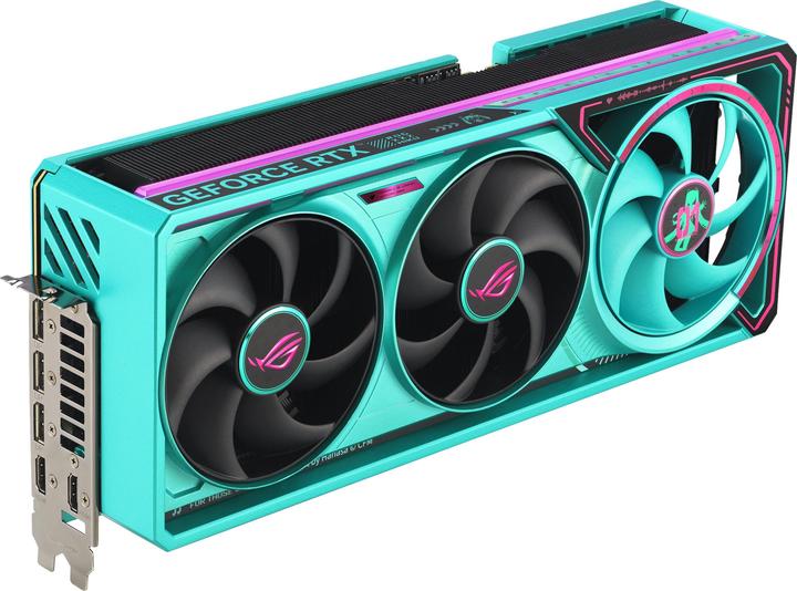 Actual product image ASUS ROG Astral GeForce RTX 5080 Hatsune Miku Edition (16 GB)