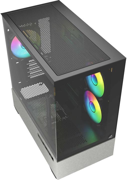 Produktbild Sharkoon MK7 ARGB Black (schwarz, Tempered Glass) (mATX, Mini-ITX)