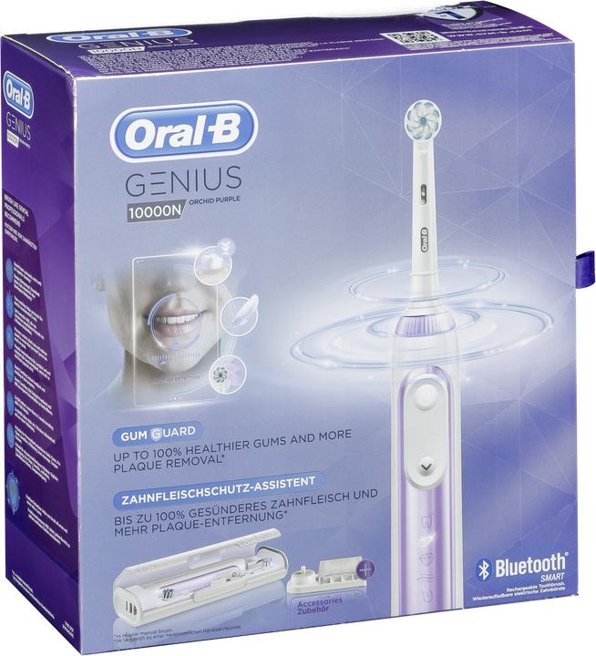 Actual product image Braun Oral-B Genius 10000 N Orchid Purple (Oscillating toothbrush)