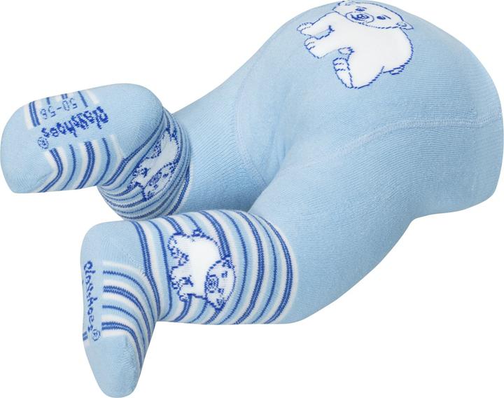 Produktbild Playshoes Thermo Strumphose Eisbär Gr. 86/92 Hellblau (86/92)