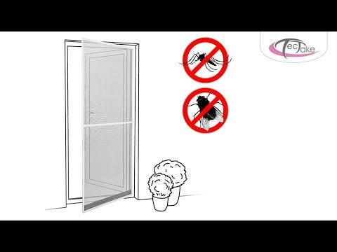 Actual product image tectake Fly screen (95 x 210 cm)