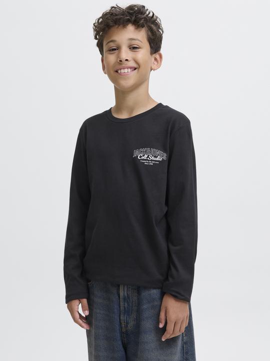 Actual product image Jack & Jones 3er-pack Logo Langarm-T-Shirt Junior Langarm-T-Shirt (152)