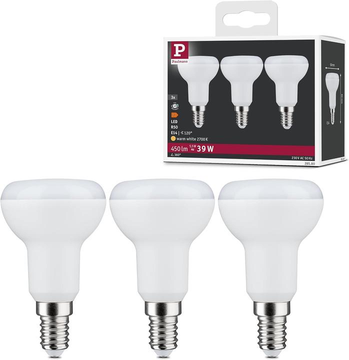 Image du produit Paulmann Set de 3 réflecteurs (E14, 450 lm, 3x)