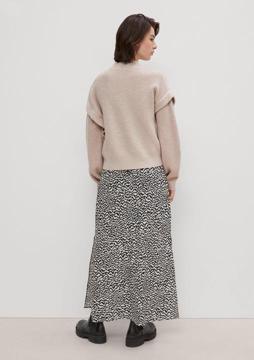 Produktbild Comma Strickpullover Pullover aus Merinowolle (40)