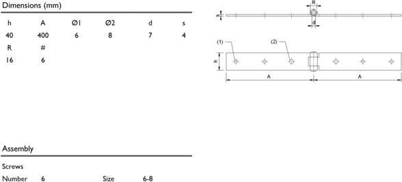 Productafbeelding Charmag Doosscharnieren
