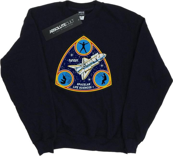 Actual product image Nasa Womens/Ladies Classic Spacelab Life Science Sweatshirt (M)