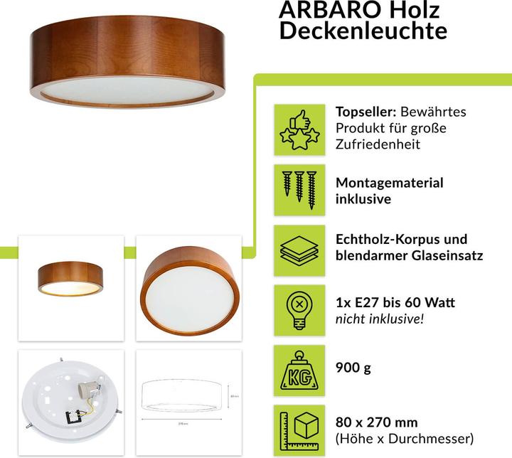 Produktbild Licht-Erlebnisse Abbey (E27)
