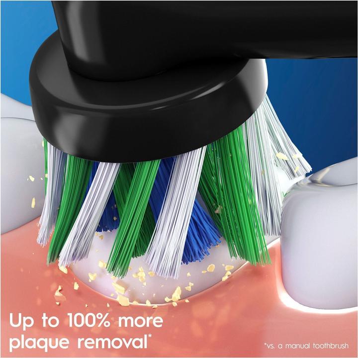 Produktbild Oral-B CrossAction 80339542 Elektrischer Zahnbürstenkopf 5 Stück(e) Schwarz (6 x)