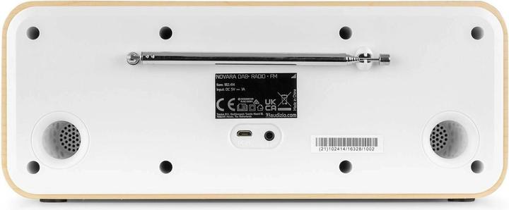 Produktbild Audizio DAB+ Radio Novara Weiss, Radio Tuner: FM, DAB+ (DAB+, FM)