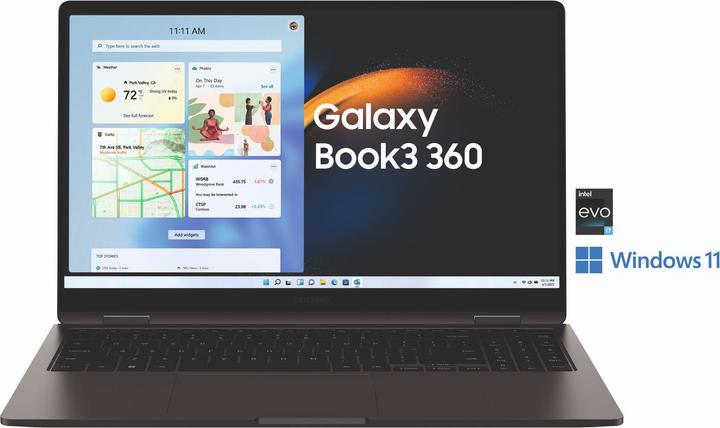 Actual product image Samsung Galaxy Book3 360 (13.30", 256 GB, 8 GB, DE, Intel Core i5-1340P)