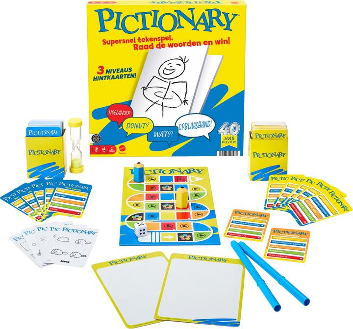 Actual product image Mattel Pictionary (German)
