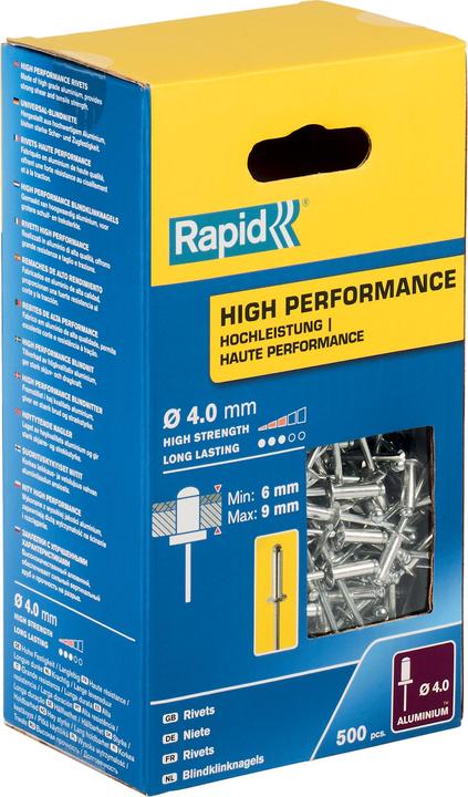 Produktbild Rapid Universal Blindniete Ø 4,0 x 12 mm