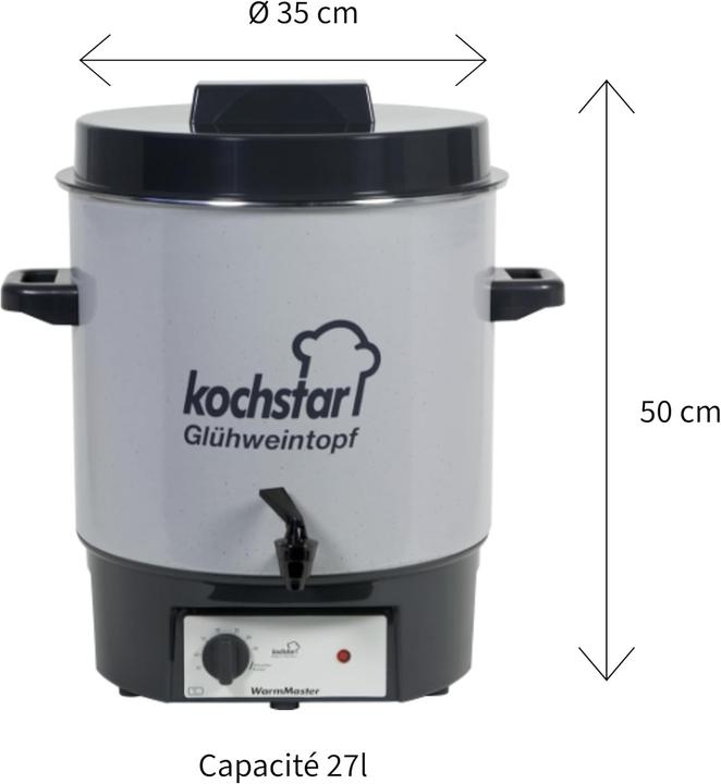 Produktbild Kochstar Einkochautomat 'WarmMaster A 1/4' (27 l)