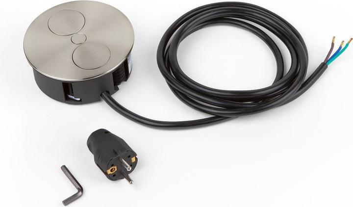 Productafbeelding Bachmann TWIST 1xCEE7/3 1xUSB Lader