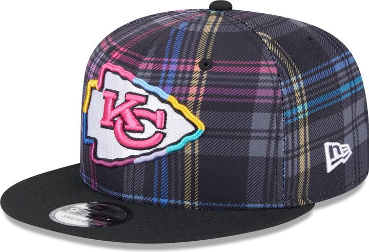 Actual product image New Era Kansas City Chiefs Crucial Catch 9Fifty Snapback Cap (One size)