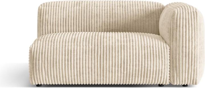 Image du produit Micadoni Chauffeuse Droit, "Martina", 1 Place, 160x106x75 Fabriqué en Europe (Canapé modulaire, 1 place)