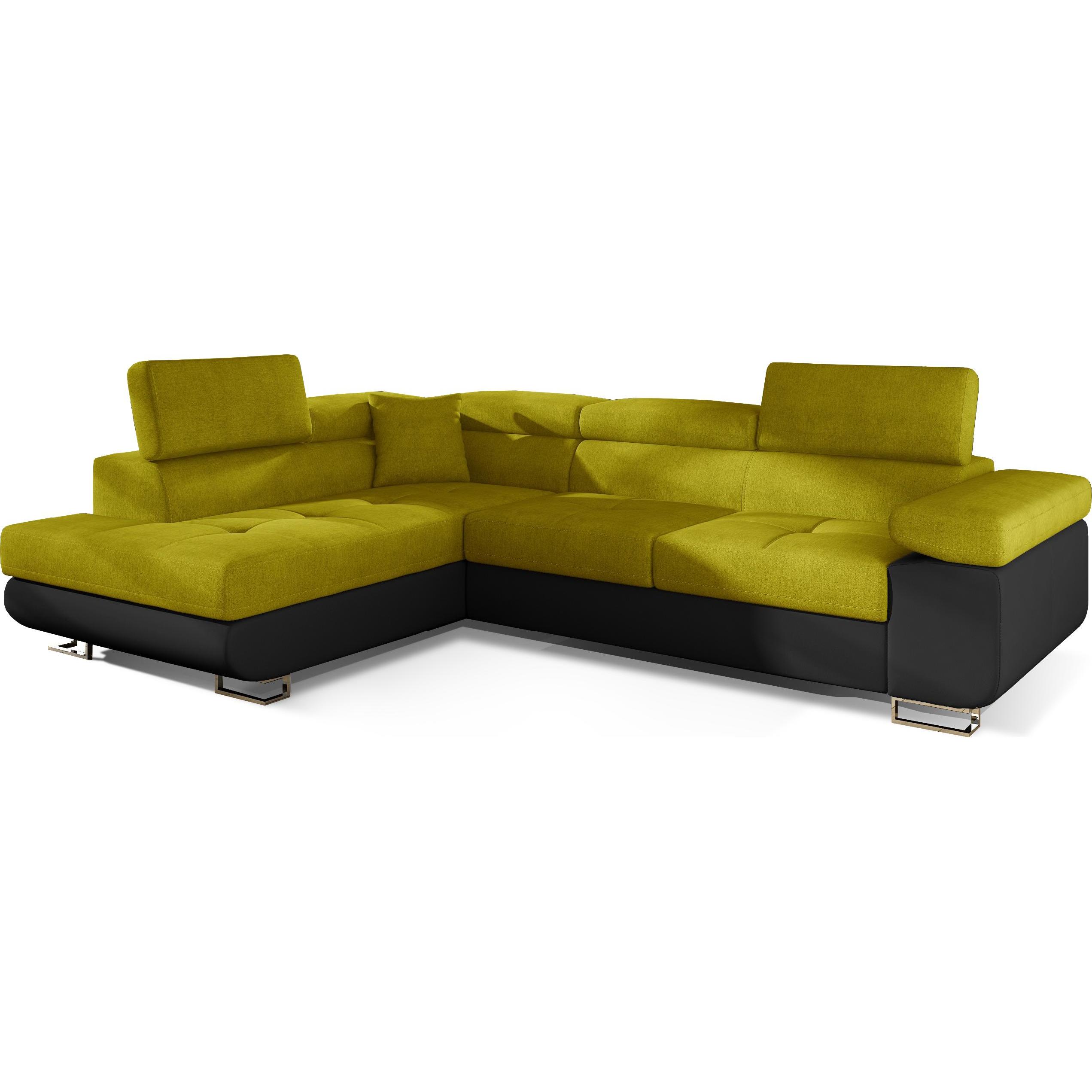 ELTAP, Sofa, Anton (Ecksofa, 4-Sitzer, Bettsofa)