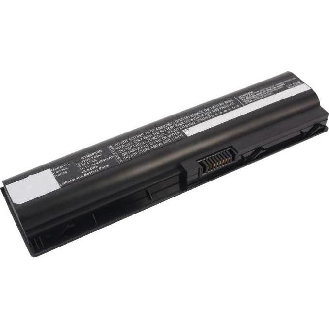 CoreParts Laptop Battery for HP (1 Zellen, 4400 mAh), Notebook Akku, Schwarz