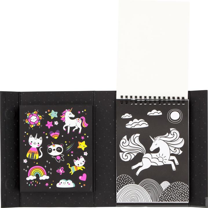 Actual product image Tiger Tribe 3760258 Neon Colouring Sets/Uorn&Friend watercolor kits, colorful