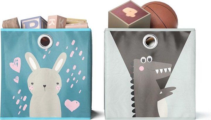 Produktbild Vicco Kinderfaltboxen (30 x 30 x 30 cm, 27 l)