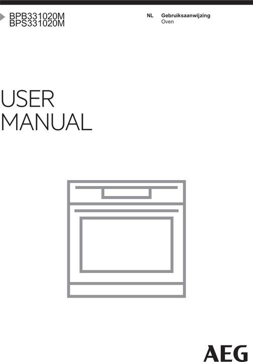 Produktbild AEG BPE742220B Backofen A+