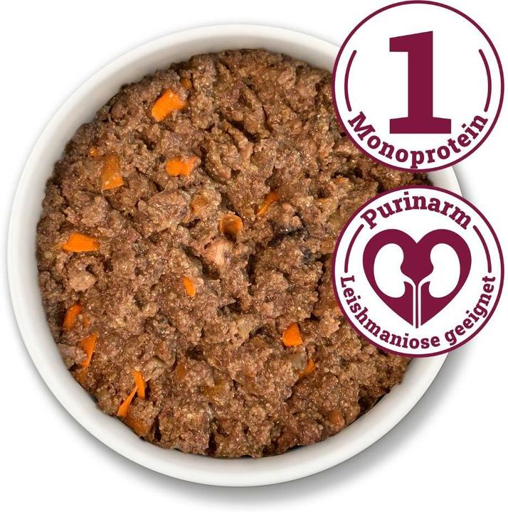 Produktbild Herrmanns Rind mit Karotten (Adult, 1 Stk., 800 g)