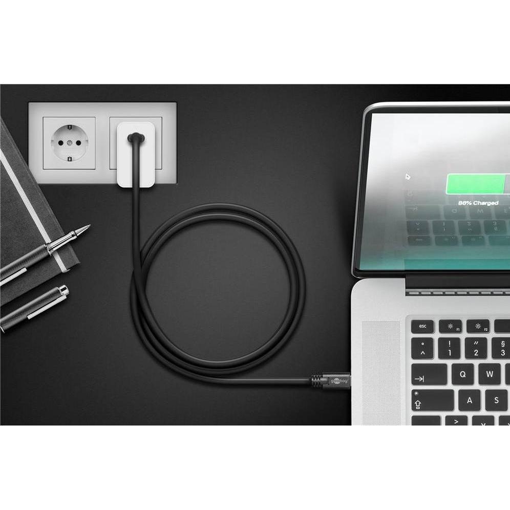 Thumbnail - Goobay USB C – USB C (2 m, USB 3.2 Gen 1), USB Kabel